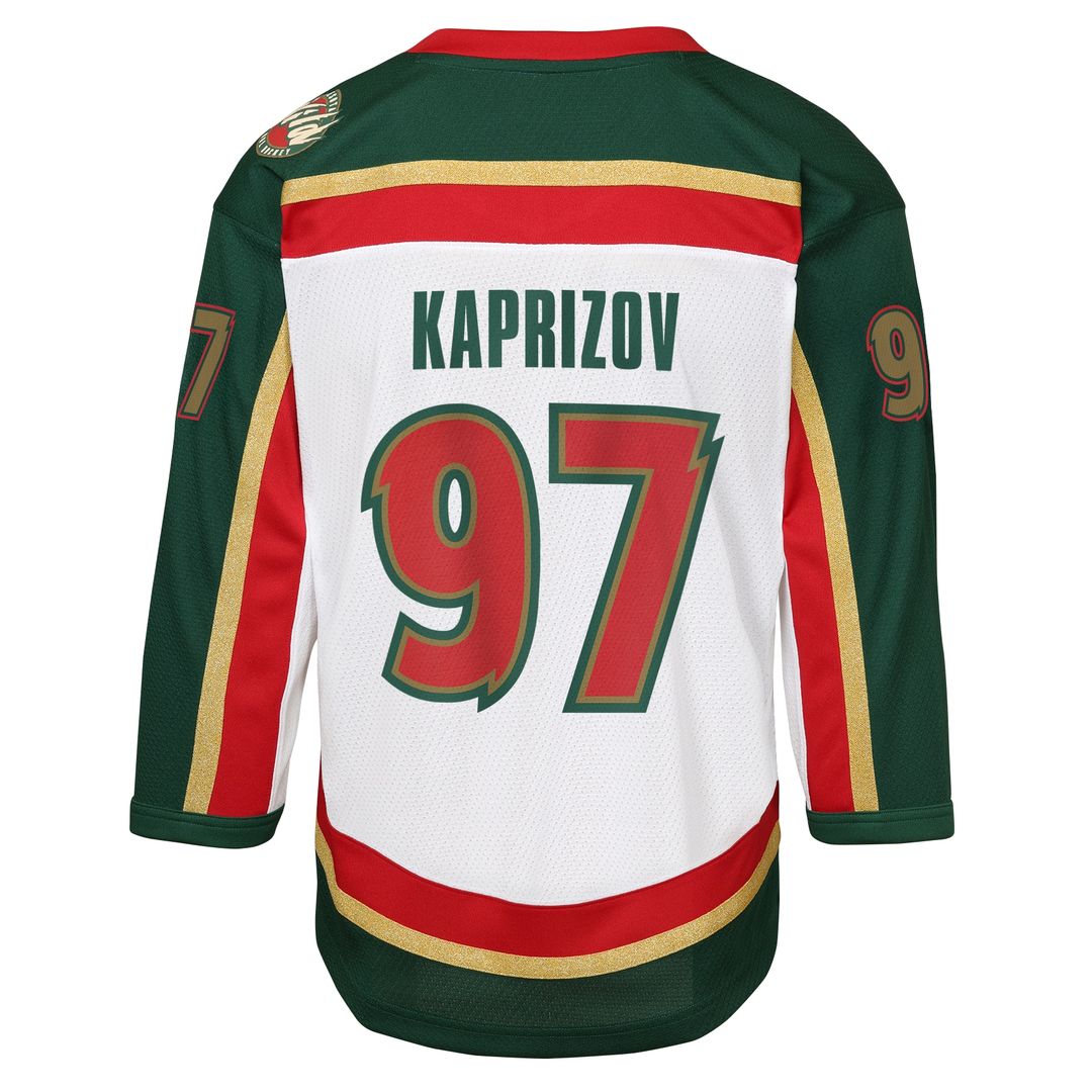Kirill Kaprizov Minnesota Wild Youth Home Replica Player Jersey - Green