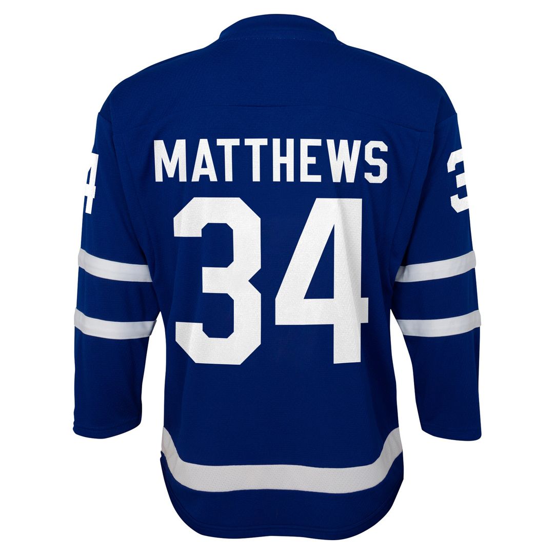 Auston Matthews Toronto Maple Leafs Youth Home Replica Player Jersey - Blue