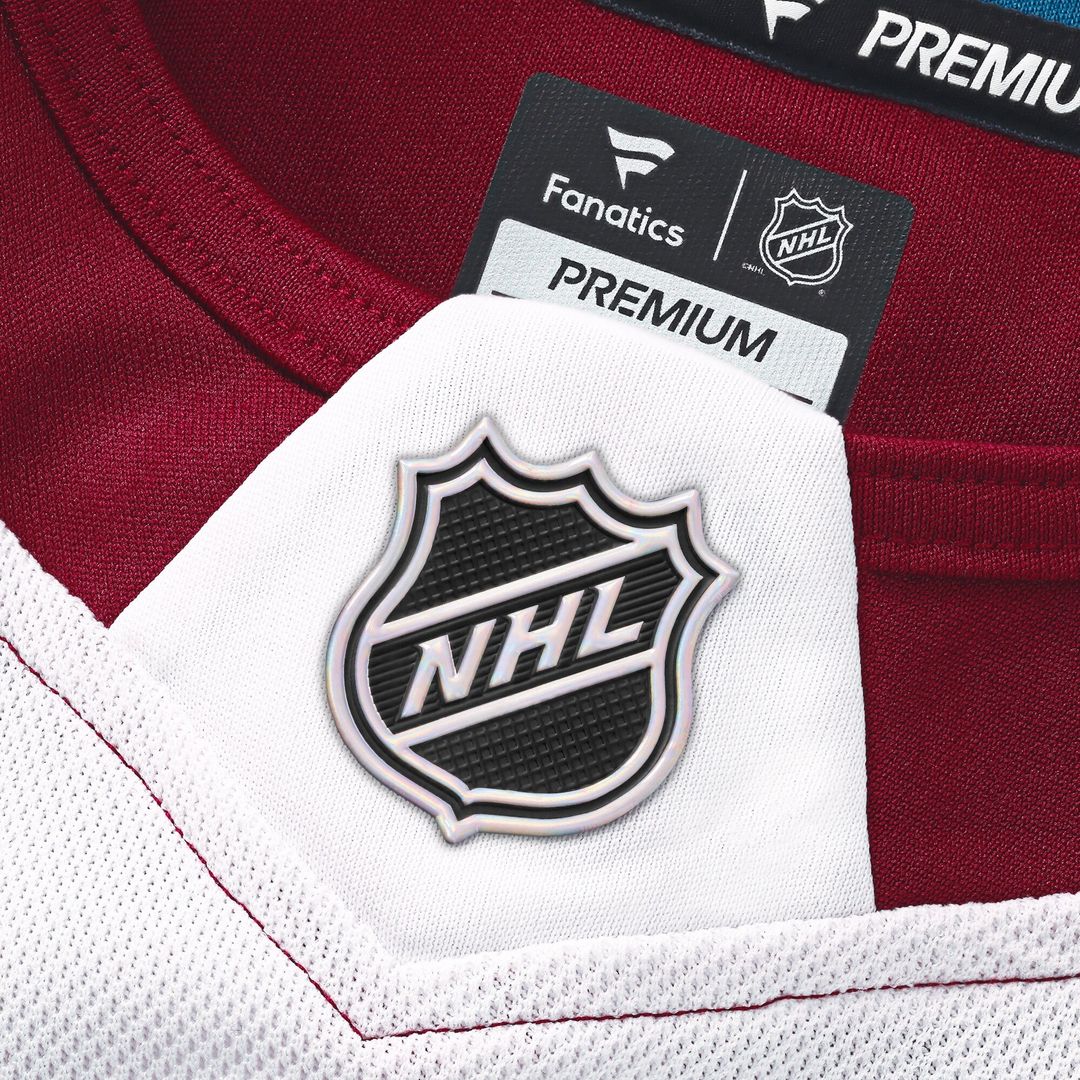 Colorado Avalanche Fanatics Home Premium Custom Jersey - Burgundy