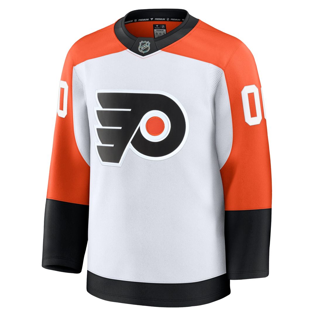 Philadelphia Flyers Fanatics Away Premium Custom Jersey - White