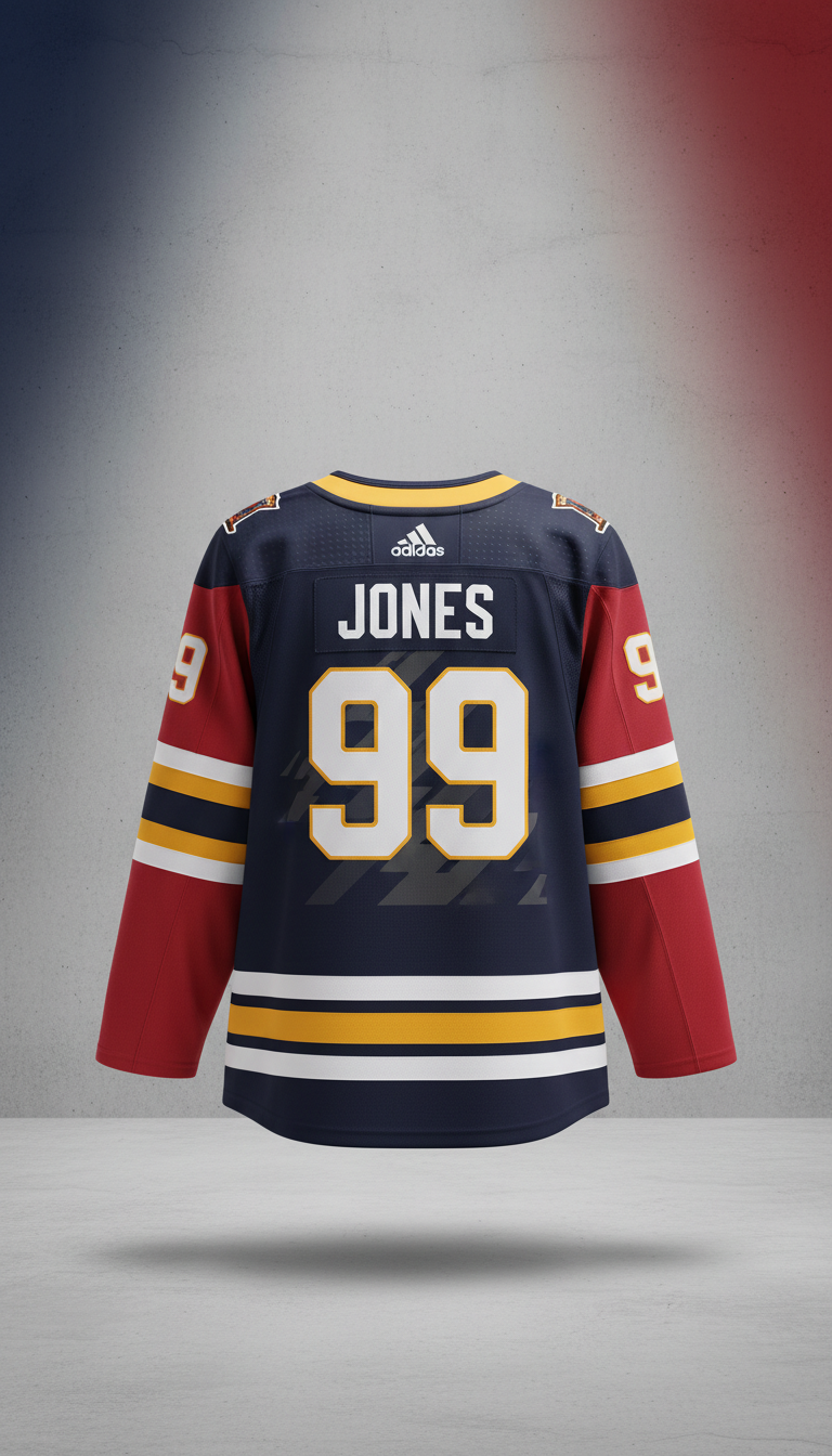 Customized NHL Jersey With Name & Number