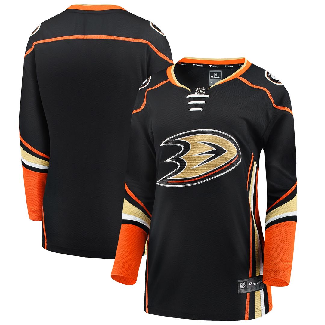 Anaheim Ducks Fanatics Women's Away Breakaway Jersey - White