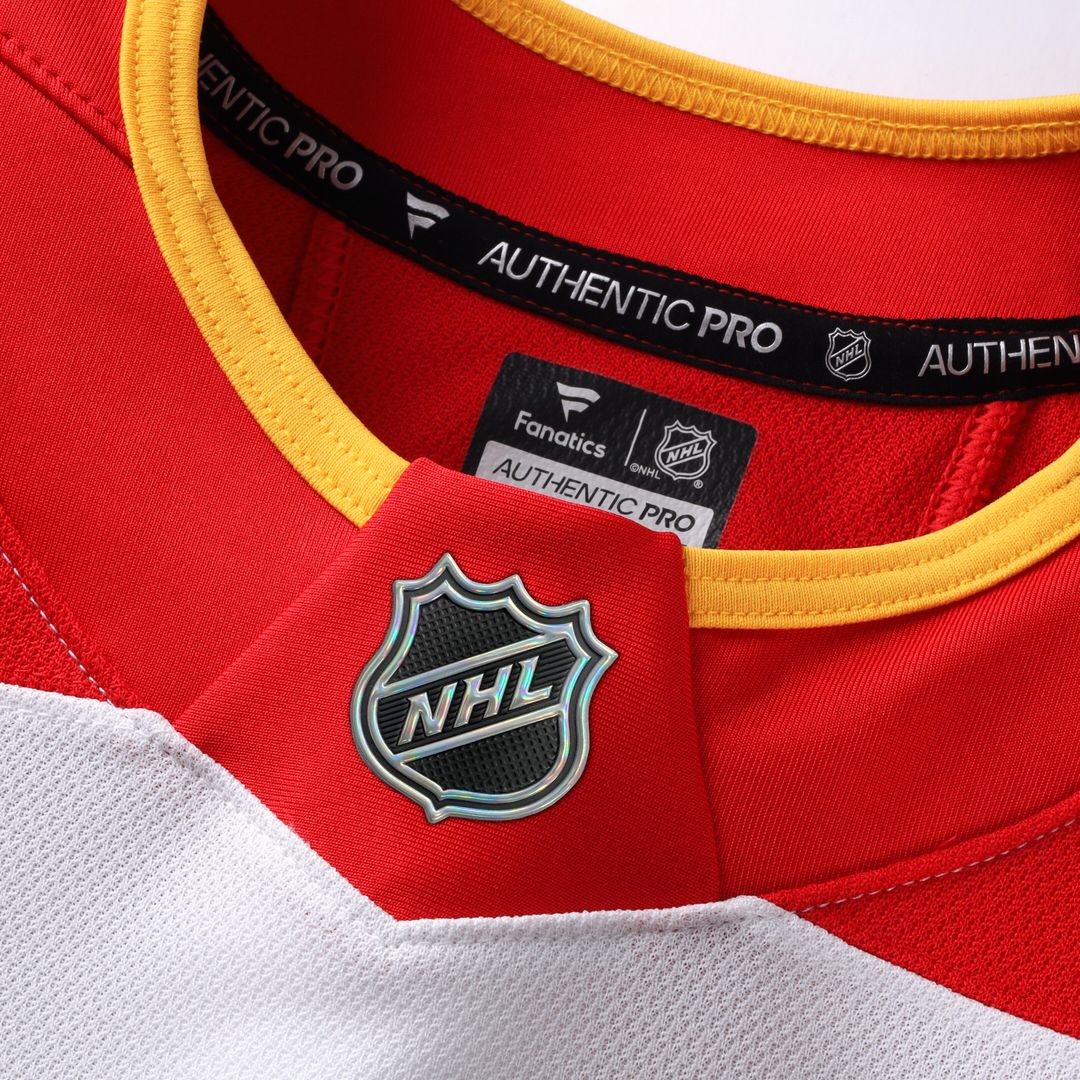 Calgary Flames Fanatics Away Authentic Pro Jersey - White