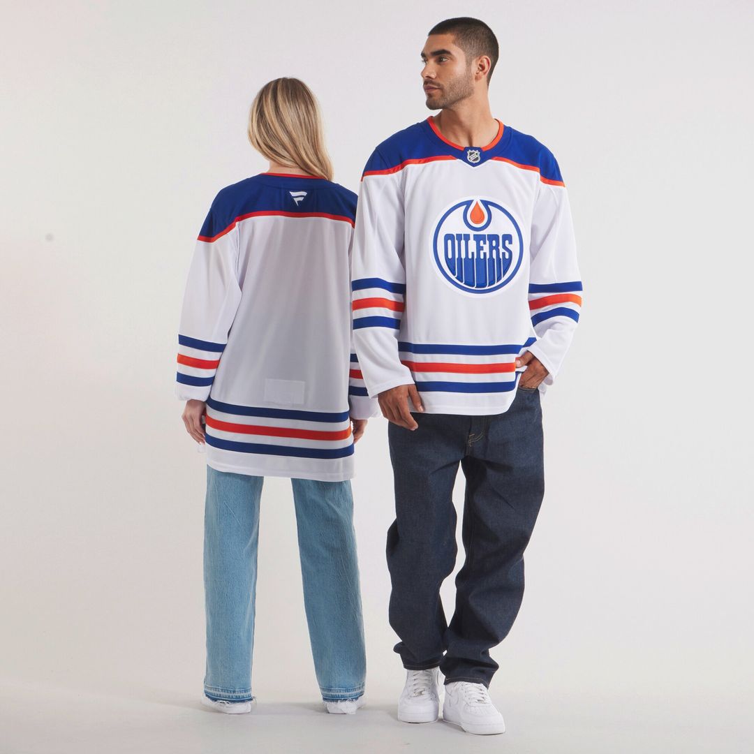 Edmonton Oilers Fanatics Alternate Premium Jersey - Light Beige
