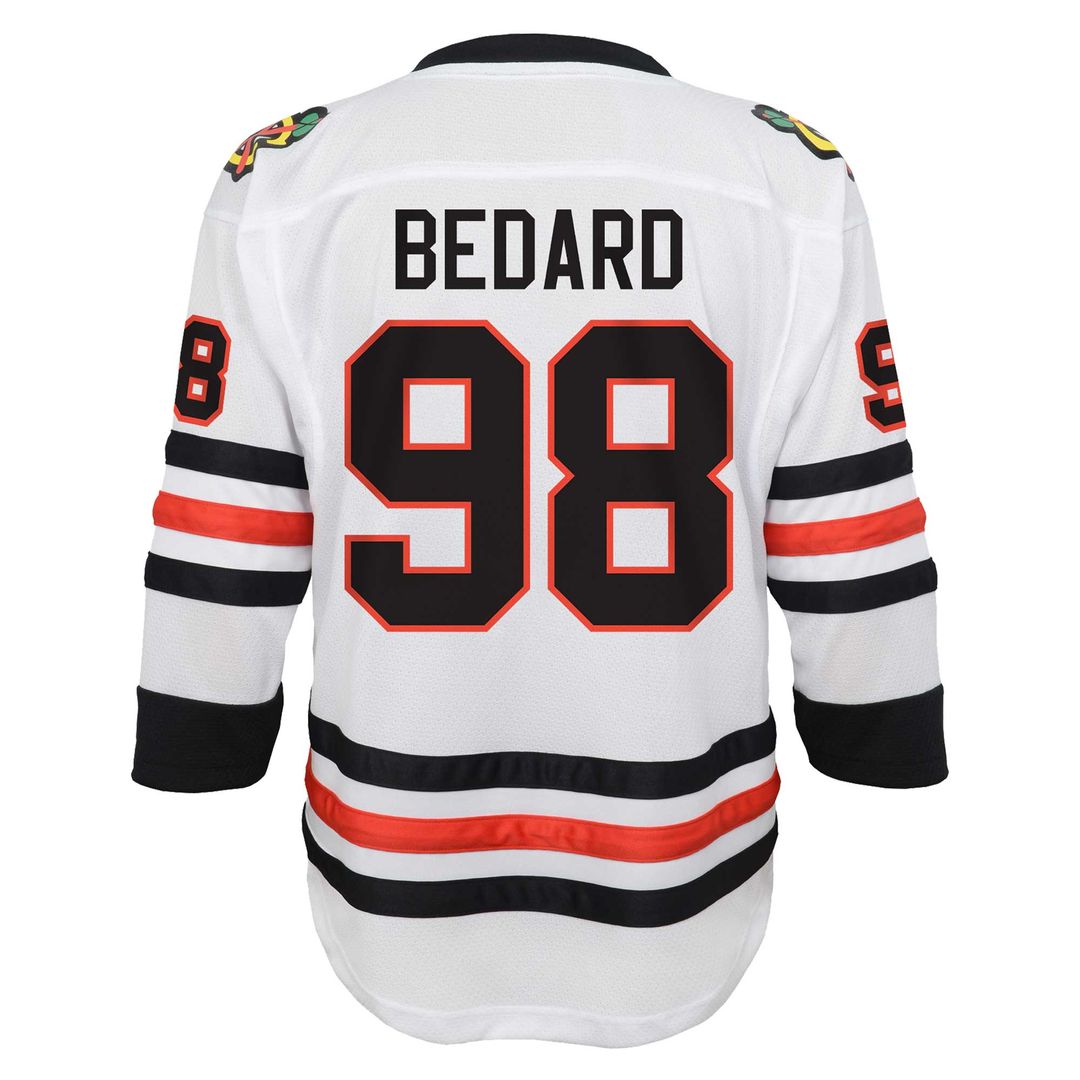 Connor Bedard Chicago Blackhawks Youth Home Replica Player Jersey - Red