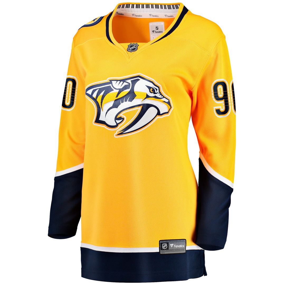 Ryan O'Reilly Nashville Predators Fanatics Women's  Breakaway Jersey - Gold