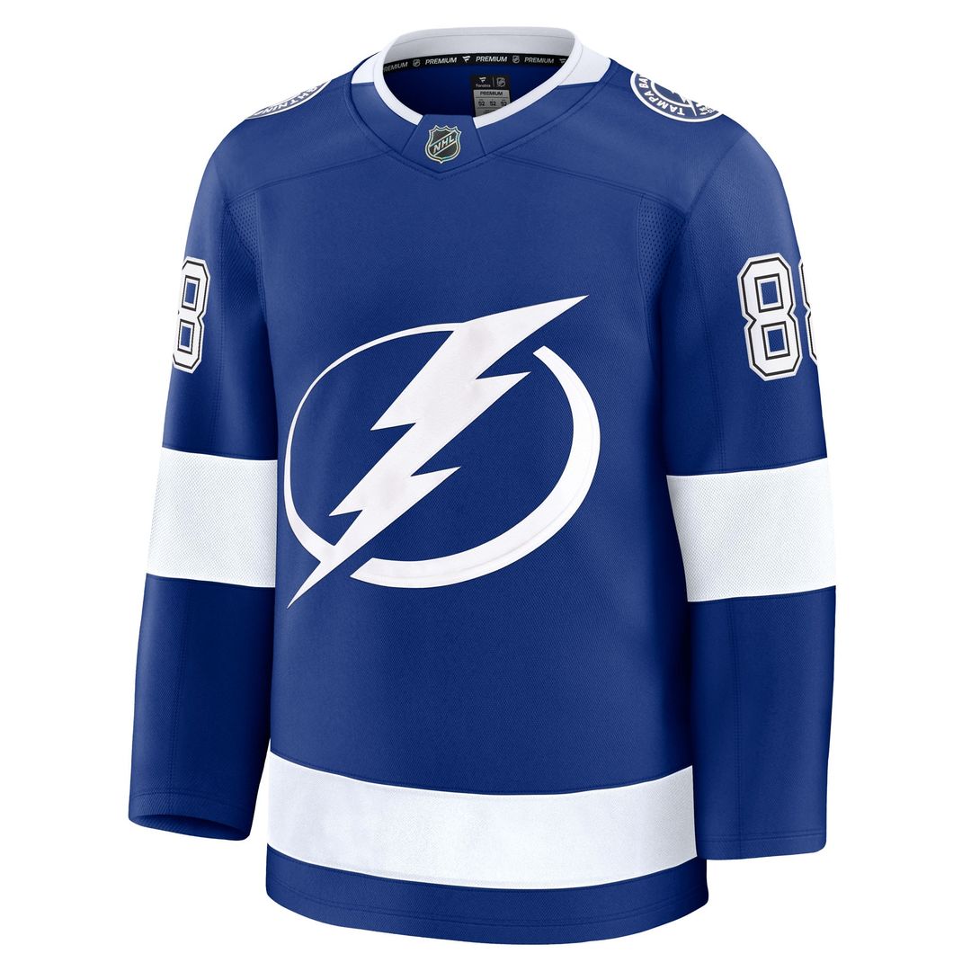 Andrei Vasilevskiy Tampa Bay Lightning Fanatics Away Premium Jersey - White