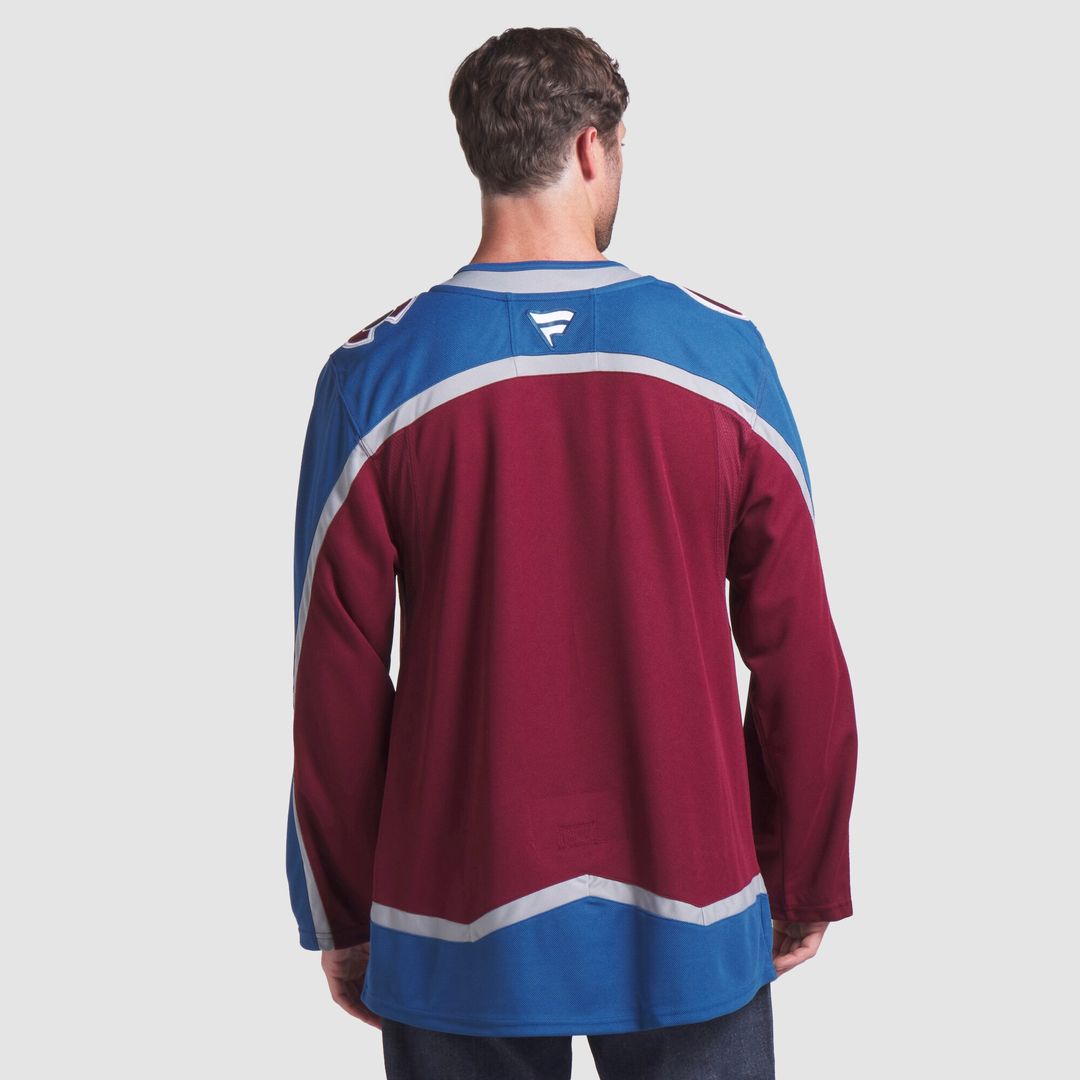 Colorado Avalanche Fanatics Home Premium Jersey - Burgundy