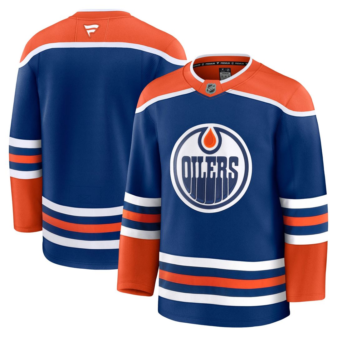 Edmonton Oilers Fanatics Away Premium Jersey - White