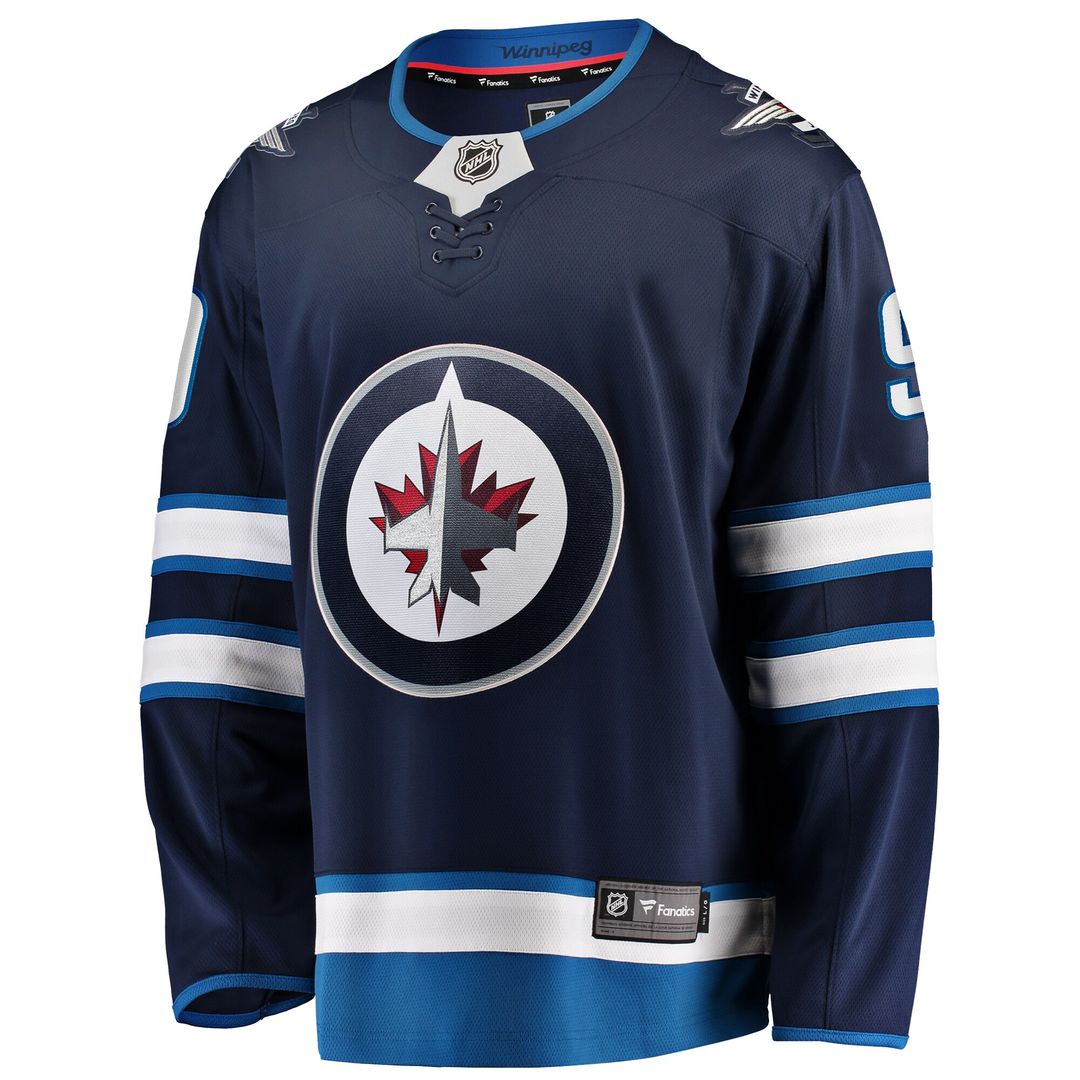 Alex Iafallo Winnipeg Jets Fanatics Home Premier Breakaway Player Jersey - Navy
