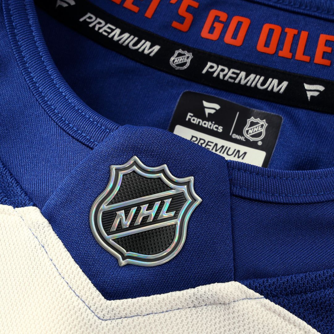 Edmonton Oilers Fanatics Home Premium Jersey - Royal
