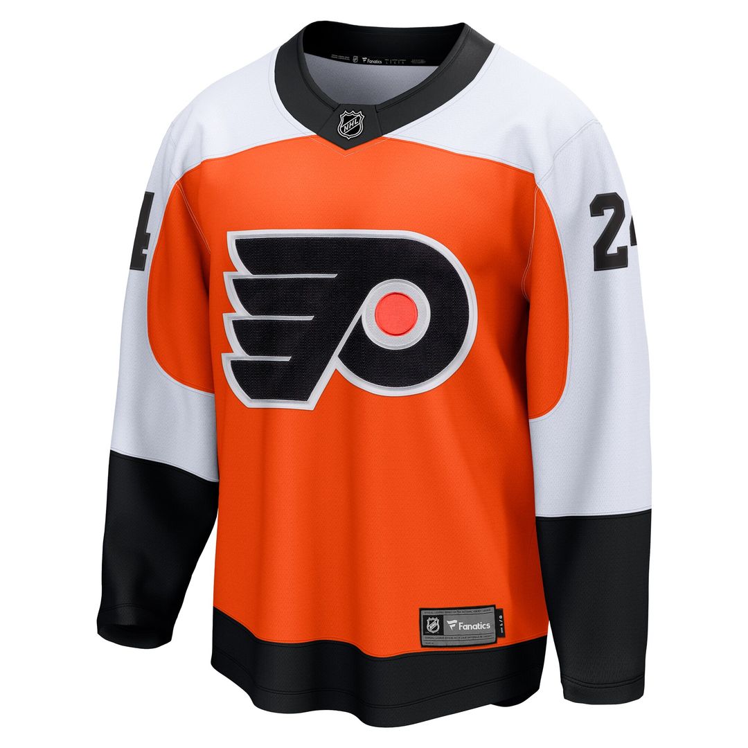 Nick Seeler Philadelphia Flyers Fanatics Home Breakaway Jersey - Orange