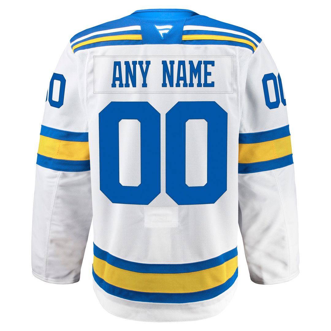 St. Louis Blues Fanatics Away Authentic Pro Custom Jersey - White