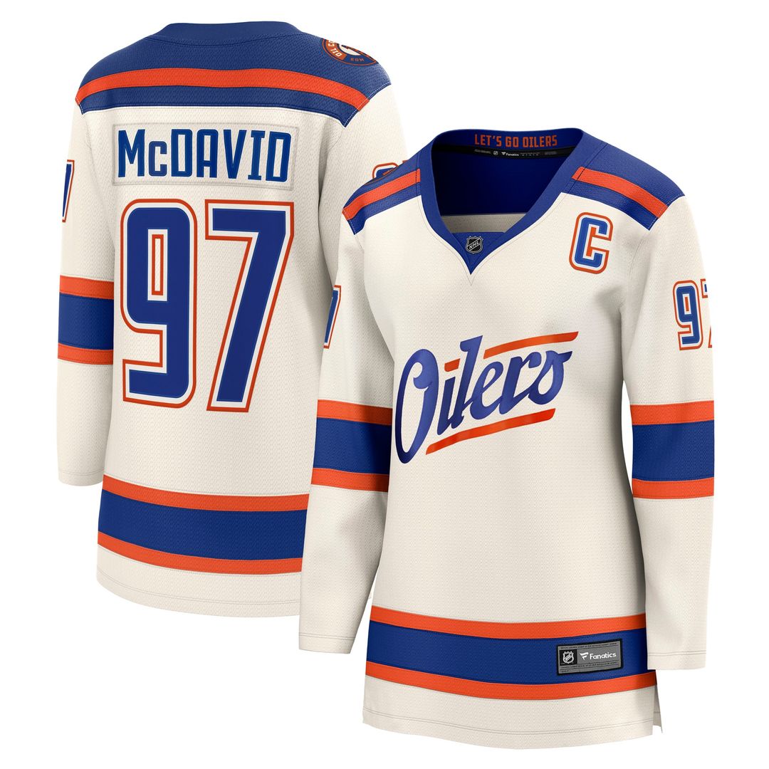 Connor McDavid Edmonton Oilers Fanatics Women's Home Breakaway Jersey - Royal
