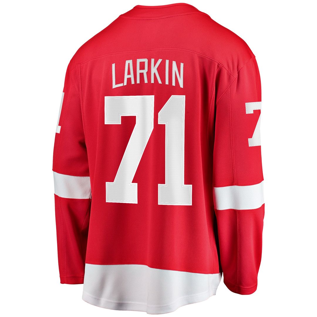 Dylan Larkin Detroit Red Wings Fanatics Branded Captain Home Breakaway Jersey - Red