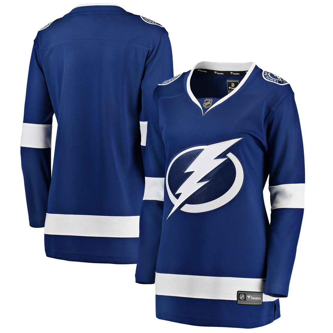 Tampa Bay Lightning Fanatics Women's Away Breakaway Jersey - White