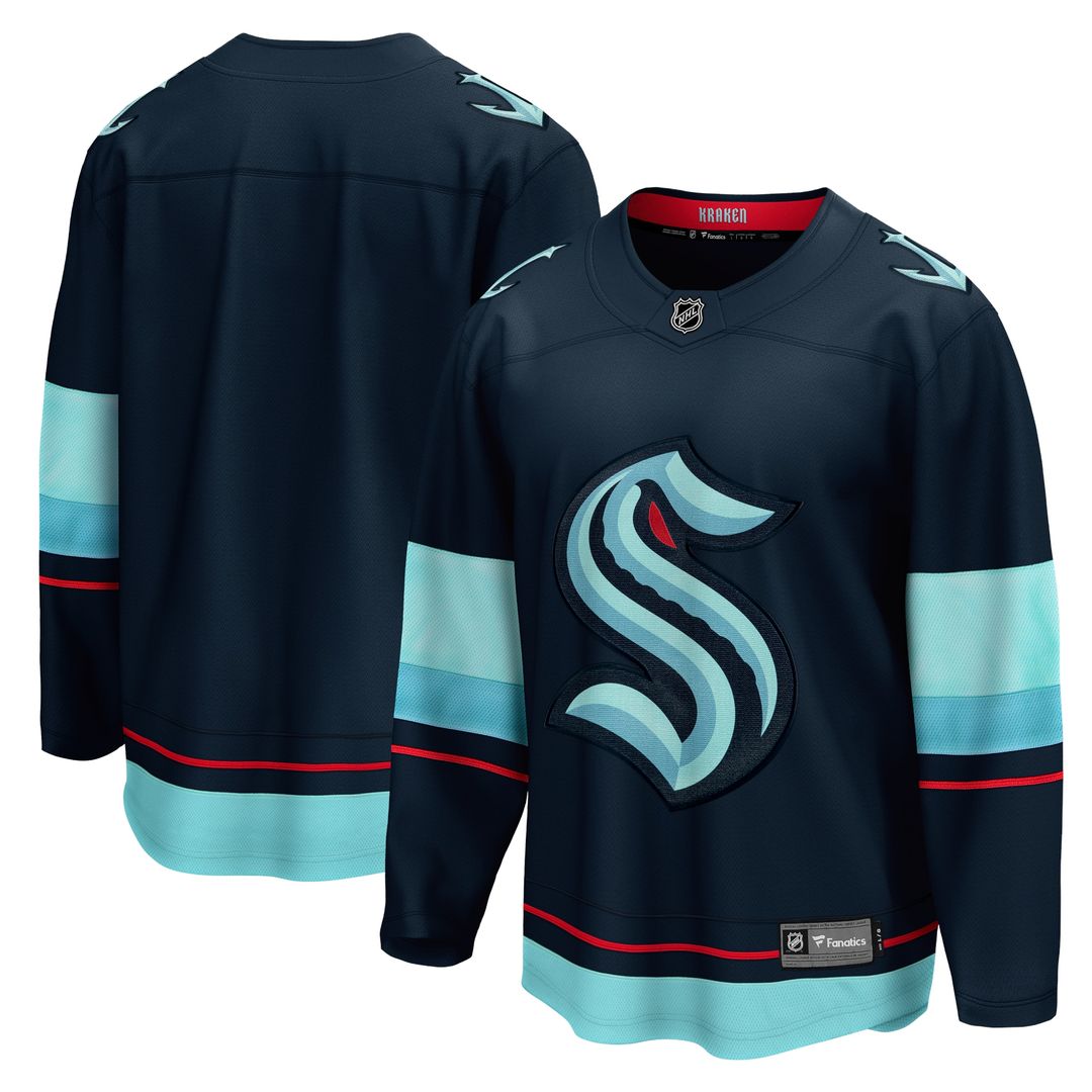 Seattle Kraken Fanatics Away Breakaway Jersey - White