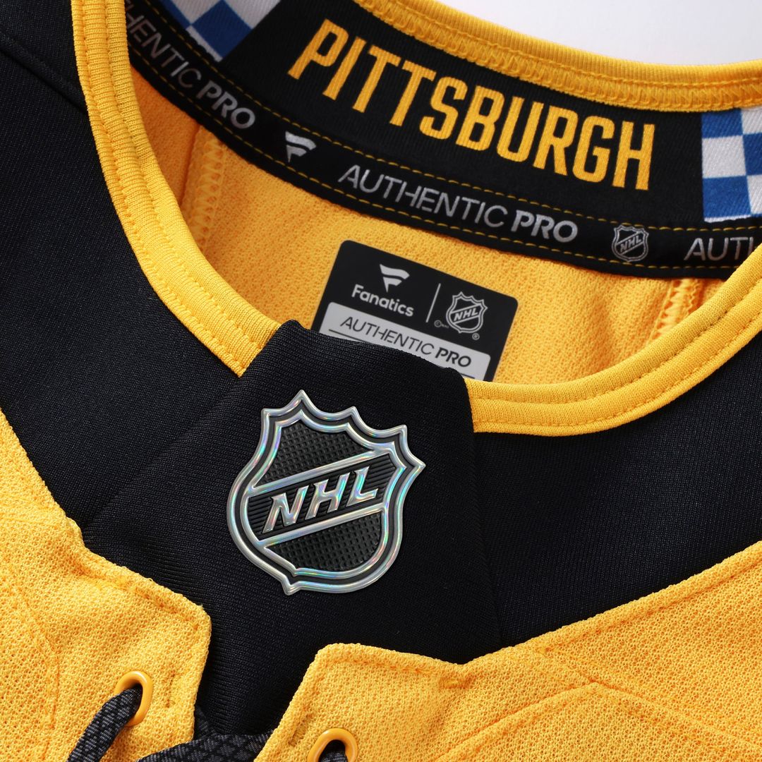 Pittsburgh Penguins Fanatics Alternate Authentic Pro Custom Jersey - Gold