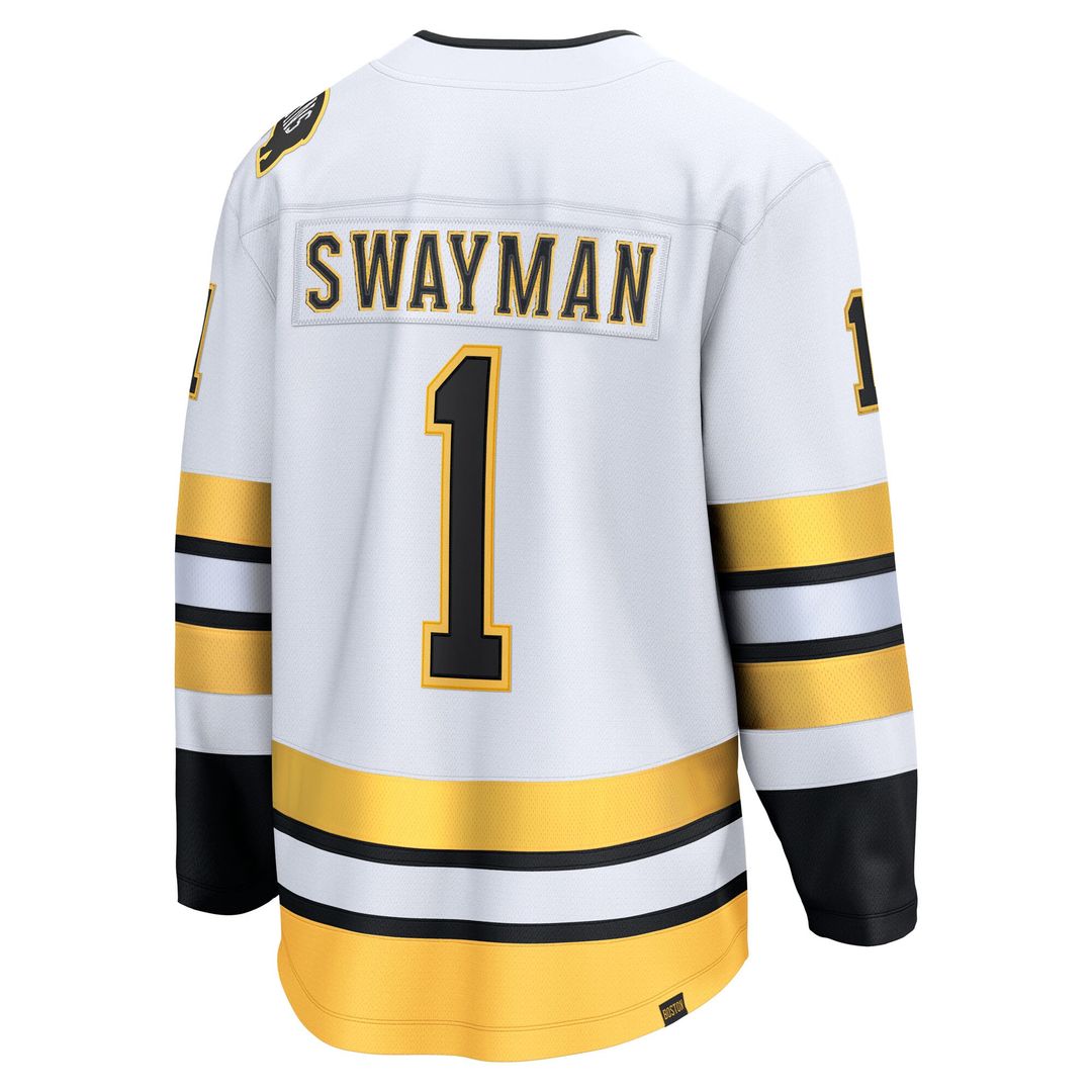 Jeremy Swayman Boston Bruins Fanatics Home Breakaway Player Jersey - Black