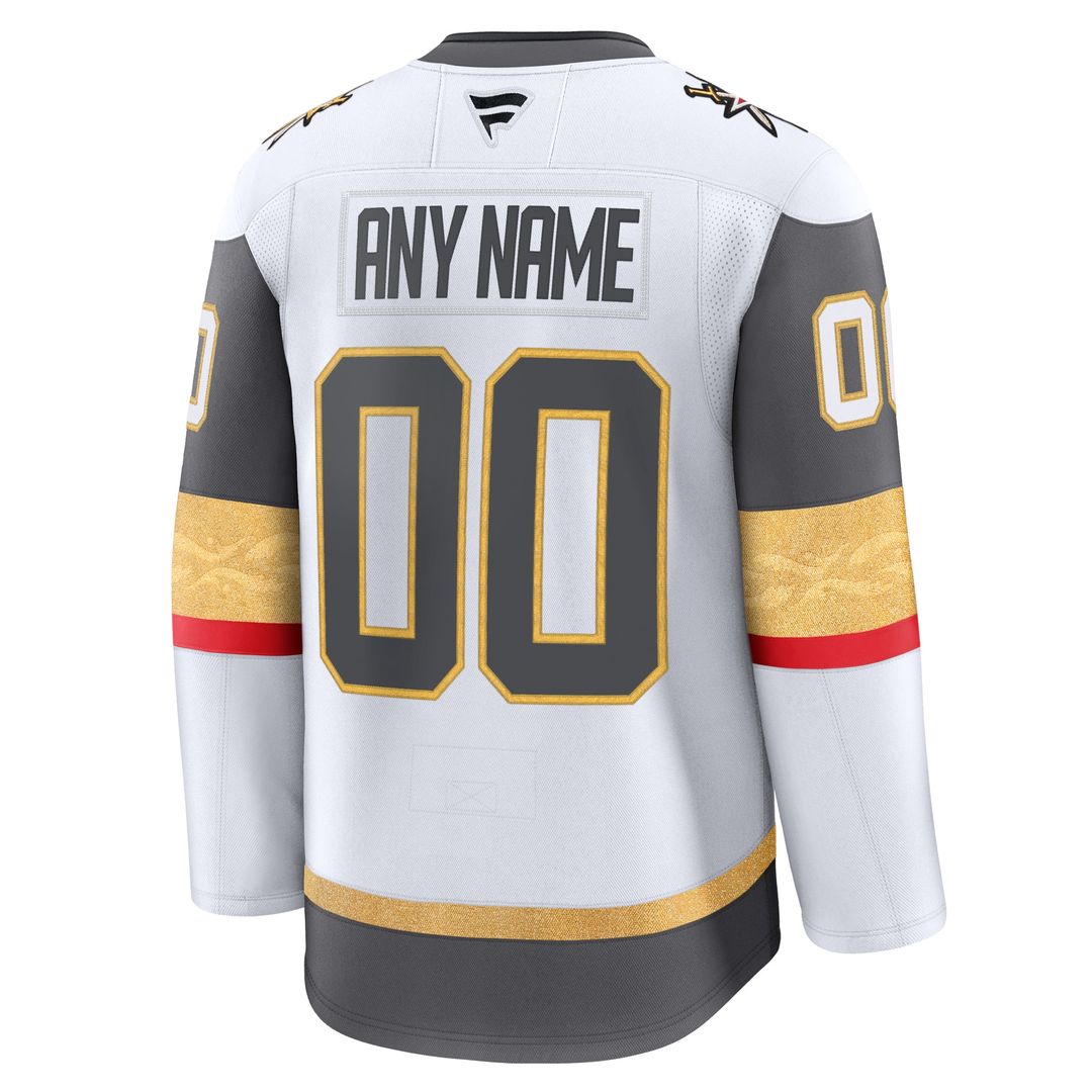 Vegas Golden Knights Fanatics Alternate Premium Custom Jersey - Gray