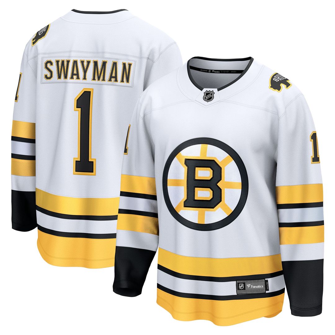 Jeremy Swayman Boston Bruins Fanatics Home Breakaway Player Jersey - Black
