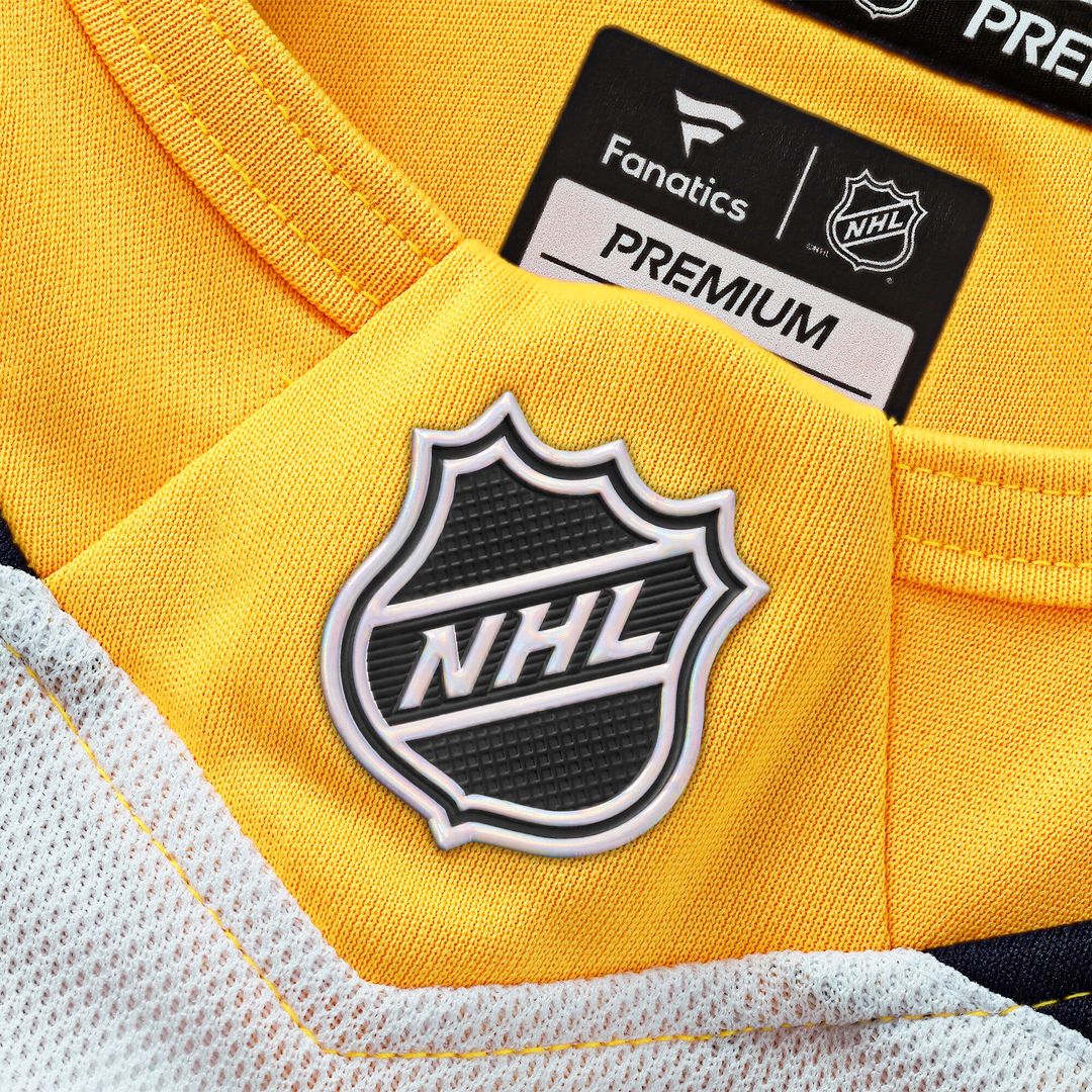 Nashville Predators Fanatics Home Premium Jersey - Yellow