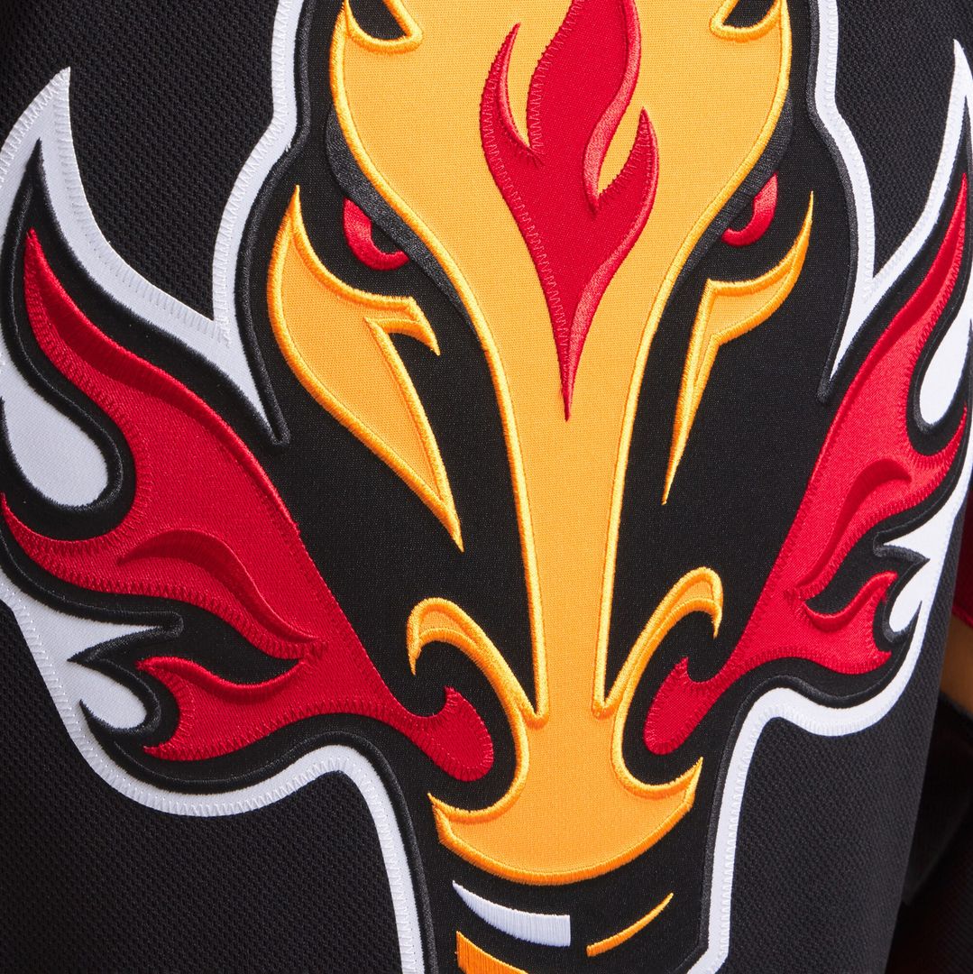 Calgary Flames Fanatics Away Premium Jersey - White