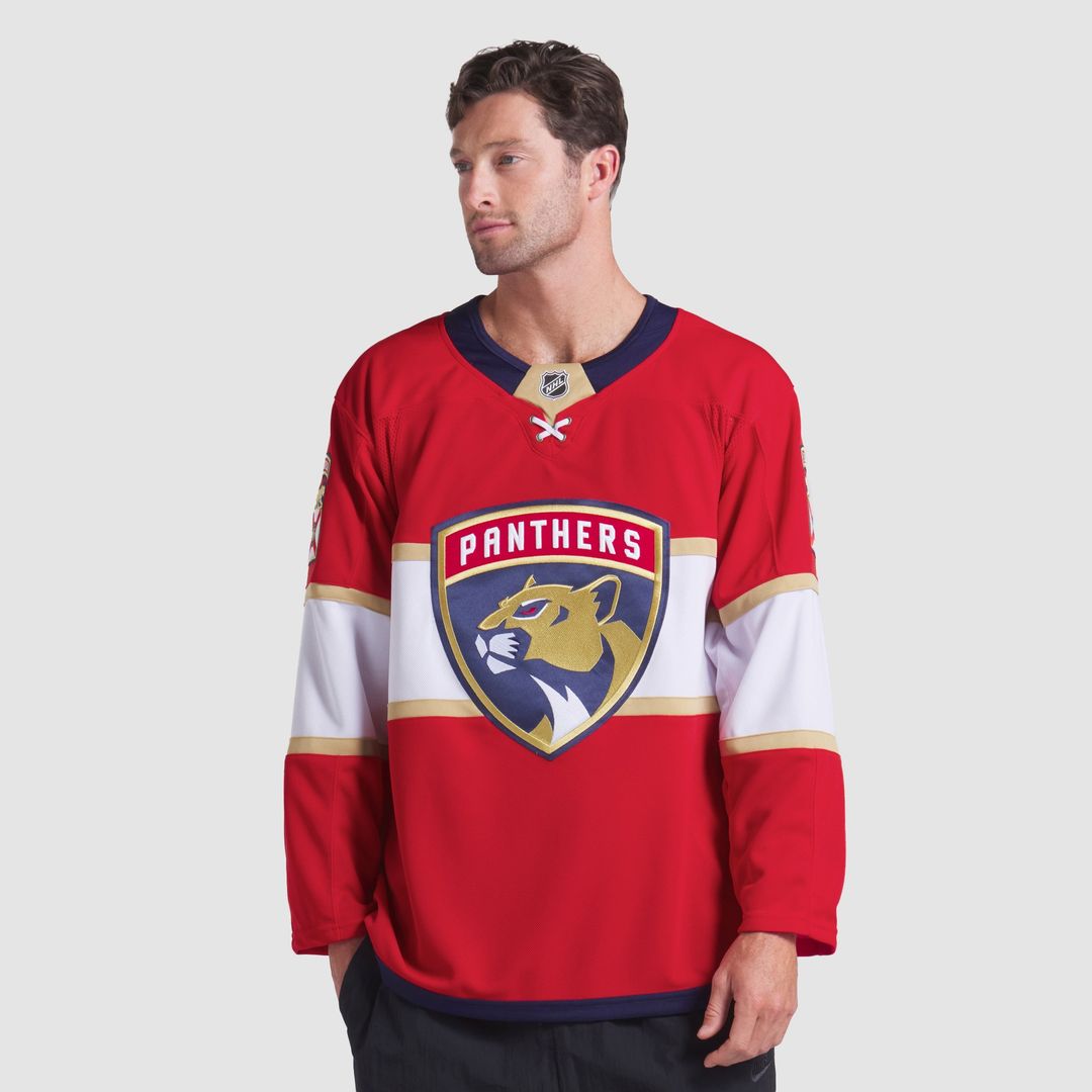 Florida Panthers Fanatics Away Premium Custom Jersey - White