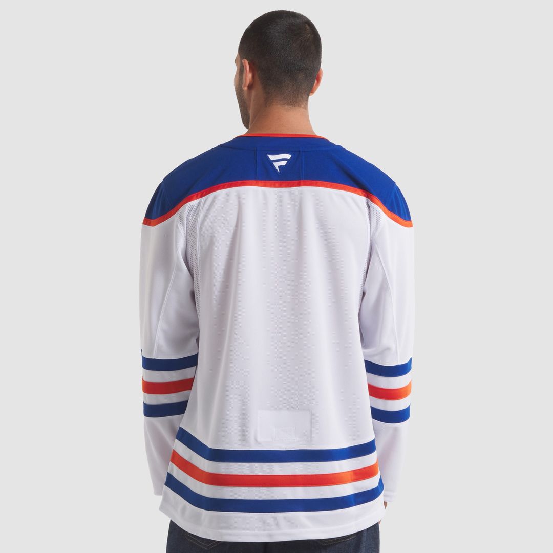 Edmonton Oilers Fanatics Away Premium Jersey - White