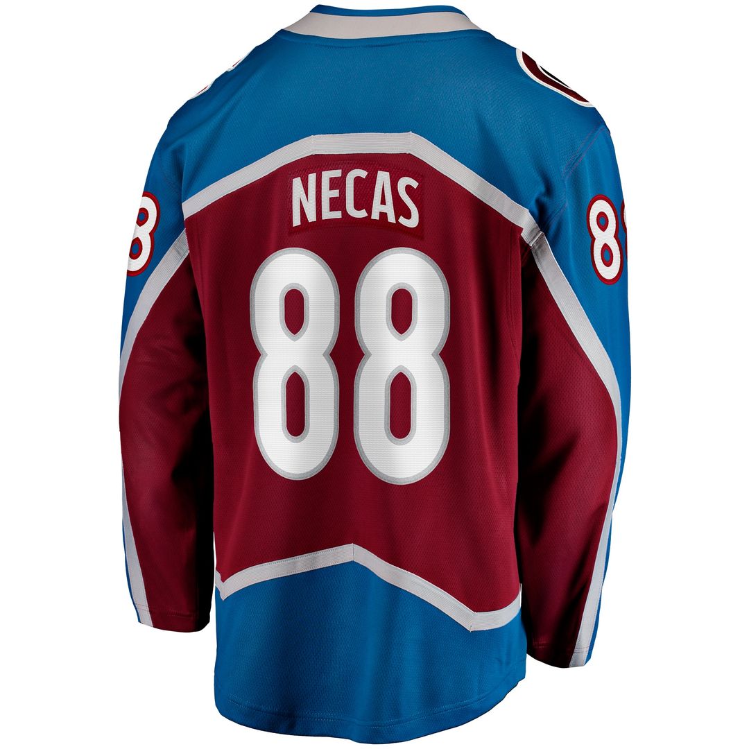 Martin Necas Colorado Avalanche Fanatics  Breakaway Player Jersey - Burgundy