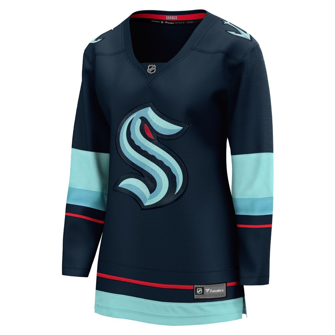 Seattle Kraken Fanatics Women's Away Breakaway Jersey - White