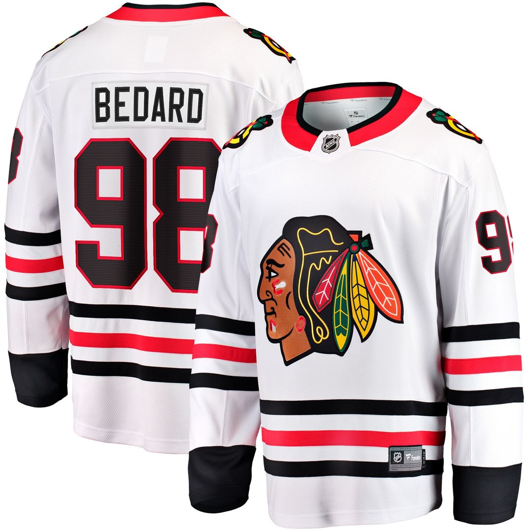 Connor Bedard Chicago Blackhawks Fanatics Home Breakaway Player Jersey - Red