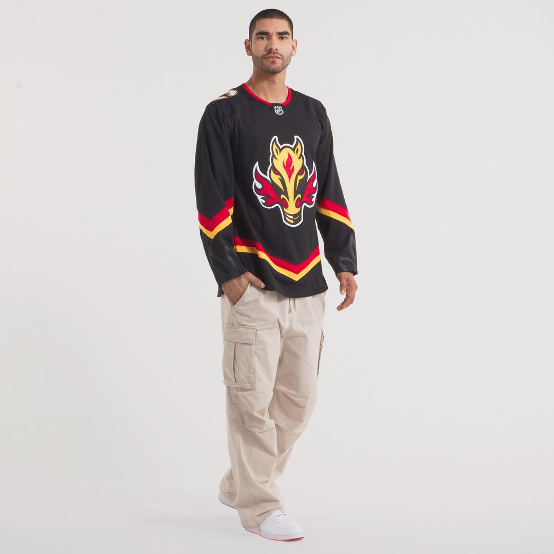 Calgary Flames Fanatics Home Premium Jersey - Red