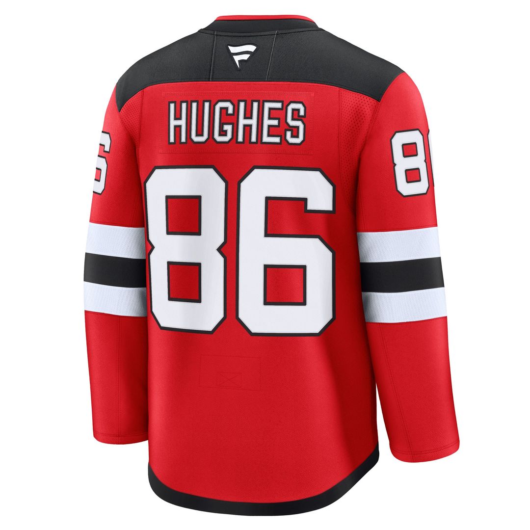 Jack Hughes New Jersey Devils Fanatics Away Premium Jersey - White