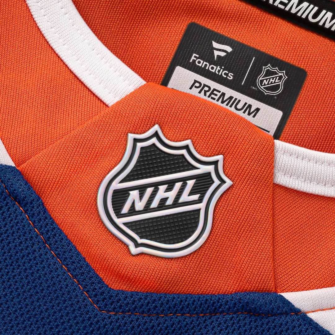 Edmonton Oilers Fanatics Away Premium Custom Jersey - White