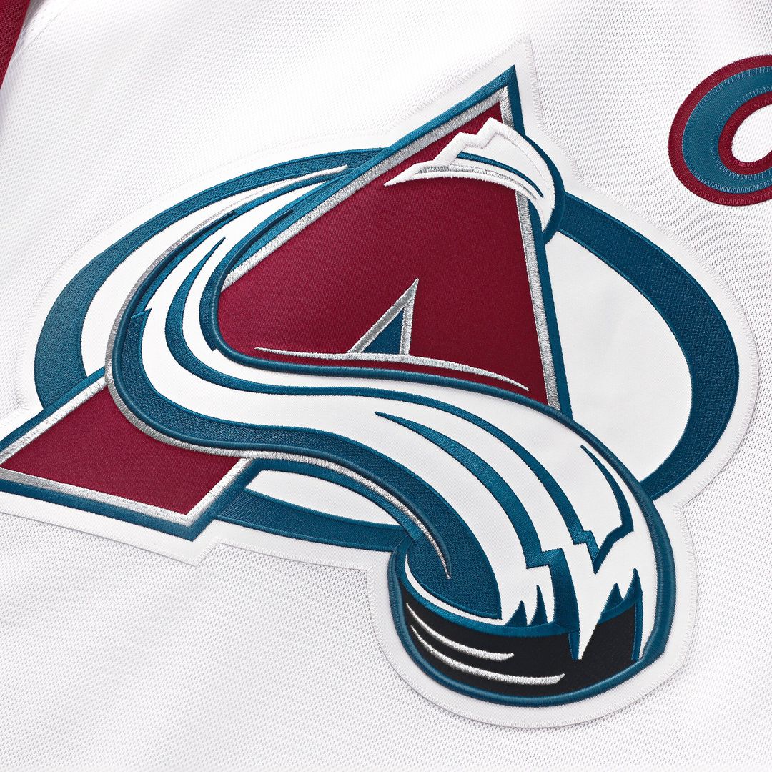 Colorado Avalanche Fanatics Away Premium Custom Jersey - White