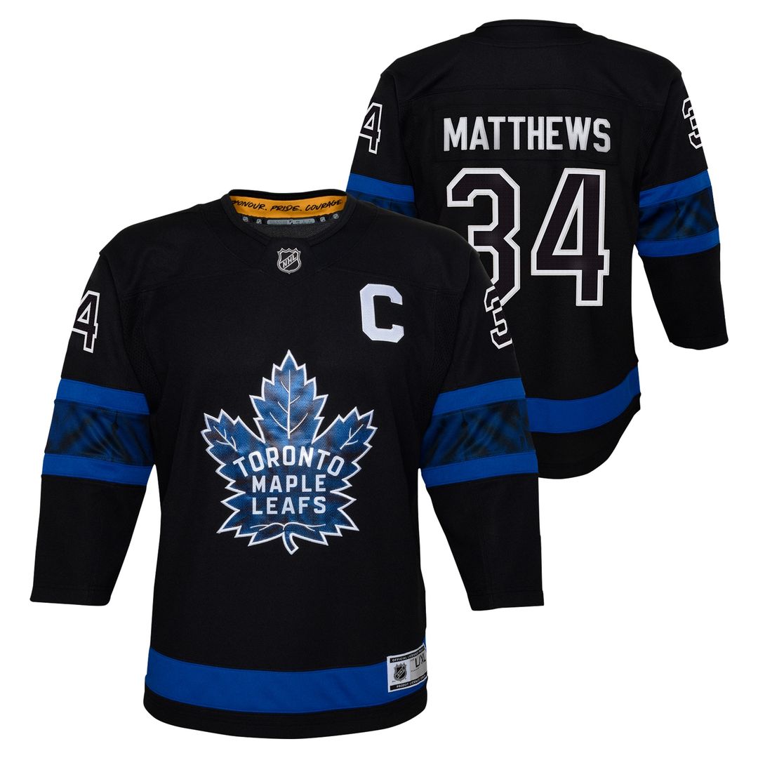 Auston Matthews Toronto Maple Leafs Youth Home Premier Player Jersey - Blue