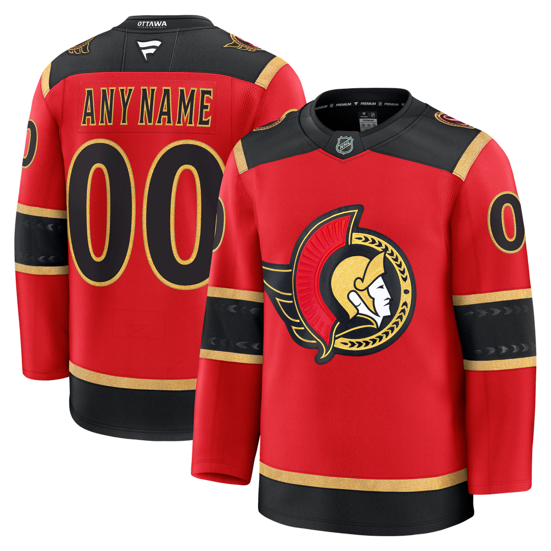 Ottawa Senators Fanatics Away Premium Custom Jersey - White