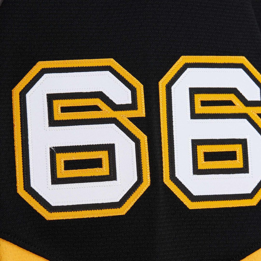 Mario Lemieux Pittsburgh Penguins 1996-97 Power Play Jersey - Black