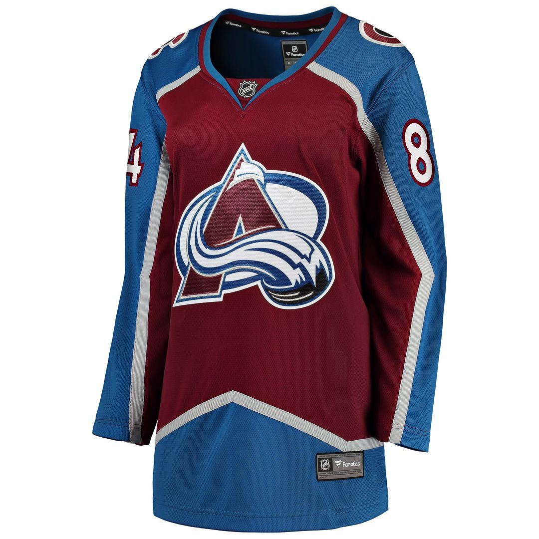 Brent Burns Colorado Avalanche Fanatics Women's Home Breakaway Jersey - Burgundy