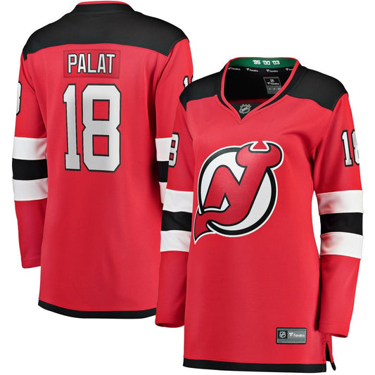 Ondrej Palat New Jersey Devils Fanatics Women's Home Breakaway Player Jersey - Red