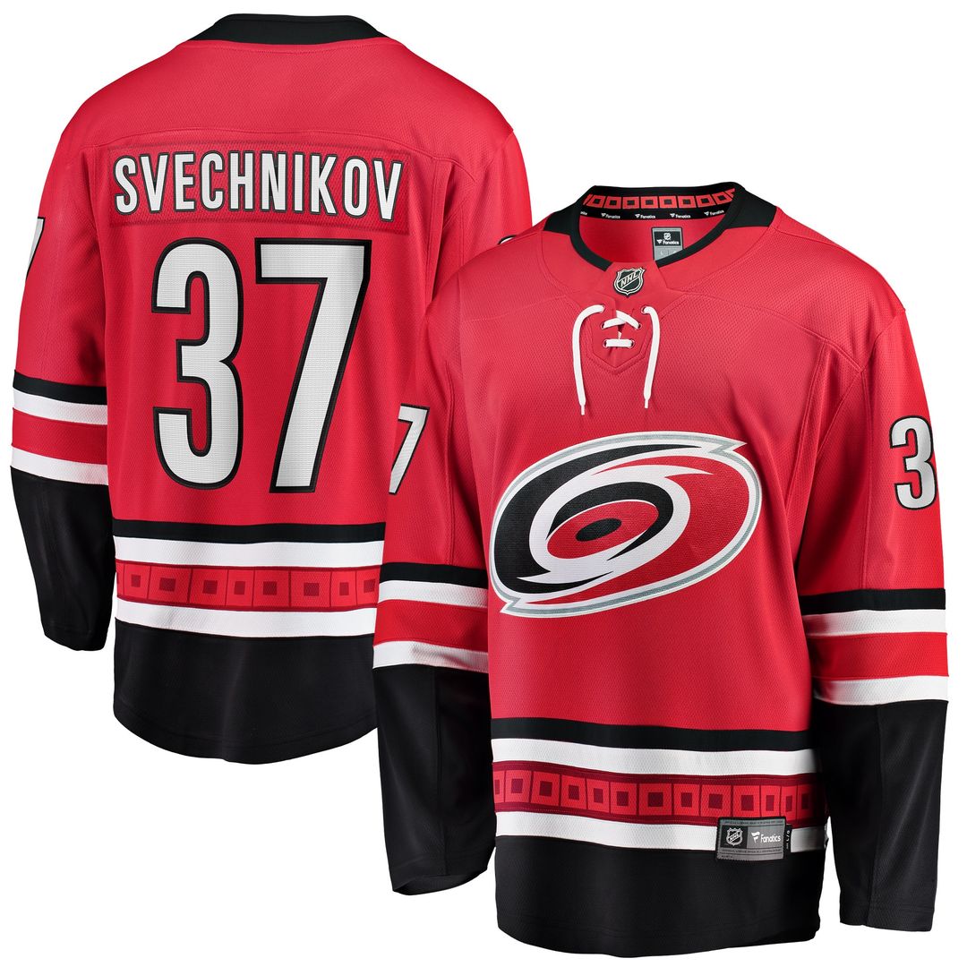 Andrei Svechnikov Carolina Hurricanes Fanatics Home Breakaway Jersey - Black